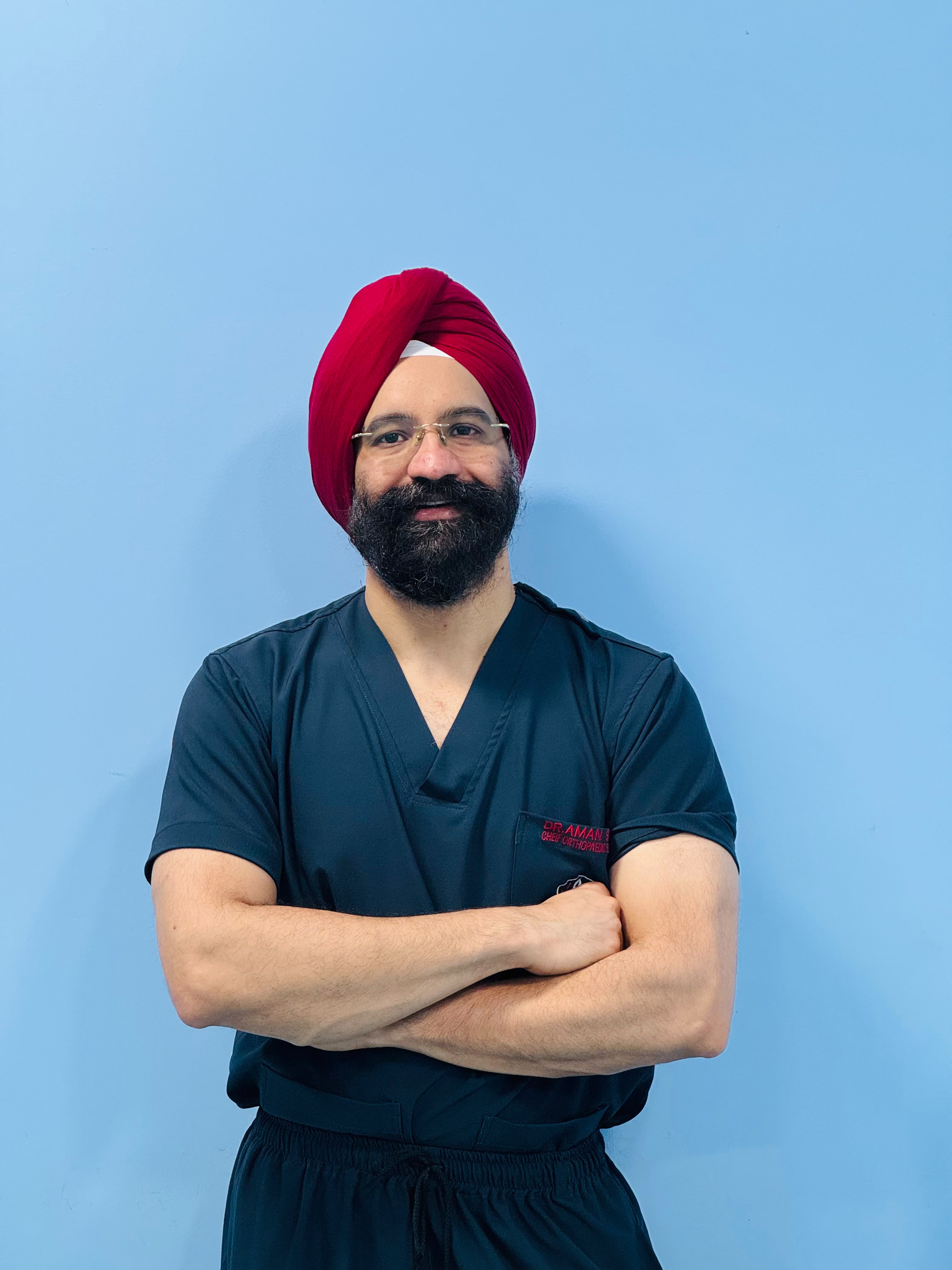 Dr. Aman Singh, orthopaedic surgeon at JAP Hospital